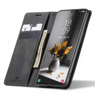 Etui i futerały do telefonów - Spacecase Etui Wallet Galaxy S21 Ultra black - miniaturka - grafika 1