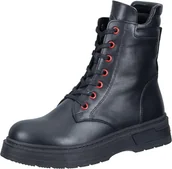 Kozaki damskie - Manitu Damskie 990682-01 Półdługie kozaki, czarne, 38 EU, czarny, 38 EU - miniaturka - grafika 1