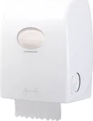 Dozowniki papieru i mydła dla firm - Aquarius Kimberly-Clark Aquarius - Dozownik do ręczników w roli, manualny - Biały - miniaturka - grafika 1