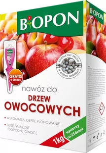 Biopon Nawóz do drzew owocowych 1kg - Nawozy ogrodnicze - miniaturka - grafika 1