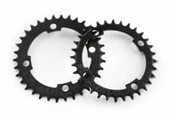 Części rowerowe - Zębatka MTB Intro, narrow-wide, aluminiowa, 34 zęby, czarna - miniaturka - grafika 1
