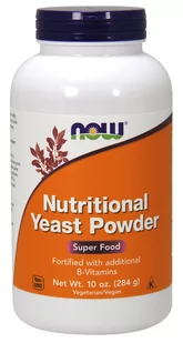 NOW Foods - Drożdże Odżywcze, Proszek, 284g - Suplementy naturalne - miniaturka - grafika 1