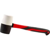 Młotki - Schmith Młotek Gumowy z Trzonkiem Fiberglass 450g 21575 - miniaturka - grafika 1