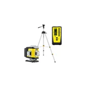 Poziomice laserowe - ZESTAW Laser krzyżowy Nivel System CL3R czerwony + statyw SJJM1EX + czujnik RD800 Nivel System - miniaturka - grafika 1