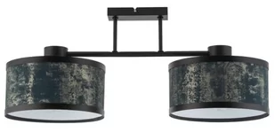 Glory lampa sufitowa 2-punktowa czarna/grafit 40513 - Lampy sufitowe - miniaturka - grafika 1