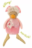 Grzechotki dla dzieci - Miękka grzechotka Kaczuszka (662001) - miniaturka - grafika 1