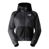 Bluzy sportowe damskie - Bluza The North Face Mountain Athletics 0A856CMN81 - czarna - miniaturka - grafika 1