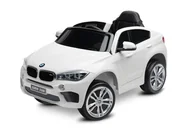 Pojazdy elektryczne dla dzieci - Toyz POJAZD NA AKU. BMW X6 WHITE - miniaturka - grafika 1