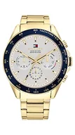 Zegarki męskie - Tommy Hilfiger 1791969, Srebrny biały, 1791969-AMZUK - miniaturka - grafika 1