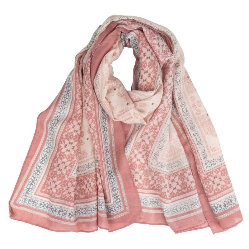 CHUSTA Damska SZAL SZALIK Alessio na SZYJĘ na GŁOWĘ chustka LEKKA ZWIEWNA