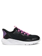 Buty dla dziewczynek - Geox Sneakersy J Sprintye Fast In G J56NTA 01454 C0922 S Czarny - miniaturka - grafika 1