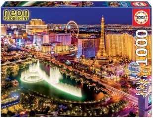 Educa 1000 ELEMENTÓW Neon Las Vegas 482781 - Puzzle - miniaturka - grafika 2