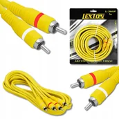Kable - Kabel 2 Wtyki Rca - 2 Wtyki Rca. 5M Żółty - miniaturka - grafika 1