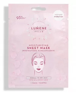 Lumene HELLA Nawilżająca maska w płacie 1sztuka - Maseczki do twarzy - miniaturka - grafika 1