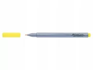 Cienkopisy - Faber Castell Cienkopis Grip jasnożółty - miniaturka - grafika 1