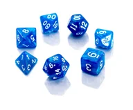 Gry planszowe - Kostki RPG Valhalla Zestaw 7 Perłowych Kości - miniaturka - grafika 1