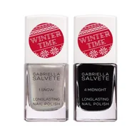Lakiery do paznokci - Gabriella Salvete Winter Time Longlasting Enamel Set zestaw Lakier do paznokci Longlasting Enamel 11 ml + Lakier do paznokci Longlasting Enamel 11 ml - miniaturka - grafika 1