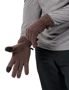 Rękawiczki - Jack Wolfskin Unisex REAL Stuff Glove rękawiczki, red earth, XL, Red Earth, XL - grafika 1