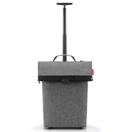 Torby i wózki na zakupy - Wózek na zakupy 2 koła Reisenthel Trolley M - twist silver - miniaturka - grafika 1