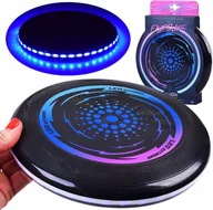 Zabawki zręcznościowe - Jokomisiada Latający Świecący led DYSK ufo 23cm do rzucania zabawy ZA4957 - miniaturka - grafika 1