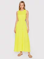 Sukienki - Desigual Sukienka letnia Karen 22SWVW69 Żółty Regular Fit - miniaturka - grafika 1