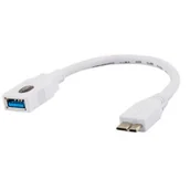 Kable komputerowe i do monitorów - Elmak SAVIO CL-87 Adapter USB OTG AF - micro USB 3.0 BM (KKS8KPBU0160 [4958779]) - miniaturka - grafika 1