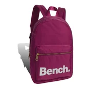 Plecaki - Bench mały plecak miejski nylonowy różowy plecak sportowy damski daypack D2ORI304P - miniaturka - grafika 1