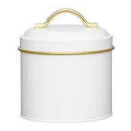 Pojemniki kuchenne - 30804 Styowy Pojemnik z pokrywką Royal 750 ml biały AMBITION - miniaturka - grafika 1