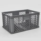 Pojemniki przemysłowe - B2B Partner Skrzynka plastikowa z otworami, 600x400x290 mm 94.12.011 - miniaturka - grafika 1