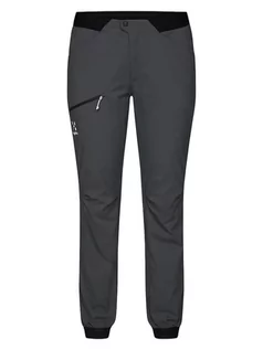 Spodnie sportowe damskie - Haglöfs Spodnie funkcyjne "L.I.M Fuse" w kolorze antracytowym - grafika 1