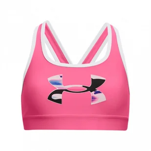 Dziewczęcy biustonosz treningowy UNDER ARMOUR UA Crossback Graphic Sports Bra - Bielizna sportowa damska - miniaturka - grafika 1