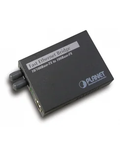 PLANET FT-801 Konwerter 10/100BaseT <=> 100BaseFX / ST / Multi-Mode / Max. 2 km / - Pozostałe akcesoria sieciowe - miniaturka - grafika 1