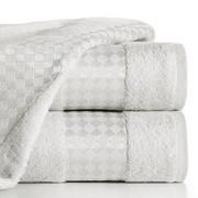 Ręczniki - Euro Firany Ręcznik Kąpielowy Bambo02 (6) 70 x 140 Biały 1218705 - miniaturka - grafika 1