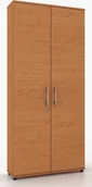 Szafki biurowe - Meldo Szafa biurowa regał G 80 2d Olcha zamykana na klucz - miniaturka - grafika 1