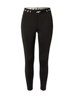 Spodnie damskie - 4F Damskie spodnie funkcyjne Spdf351 Jeans, głęboka czerń, XXL, głęboka czerń, XXL - miniaturka - grafika 1