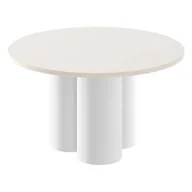 Ławy i stoliki kawowe - Ława RAVEO Mini Kaszmir MAT + Biały HG - miniaturka - grafika 1