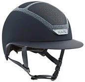 Kaski do jazdy konnej - Kask Sport Kask Dogma Chrome Light Swarovski Frame - KASK - granatowy - roz. 55-56 - miniaturka - grafika 1