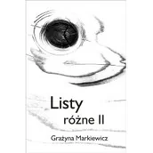 Eseje - Markiewicz Grażyna Listy różne ii - miniaturka - grafika 1