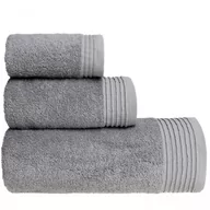 Ręczniki - Mallo Ręcznik Frotte Szary 70 x 140 [cm] - miniaturka - grafika 1