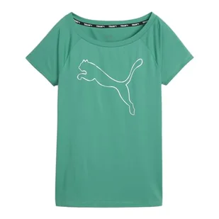 PUMA Koszulka damska Train Favorite Jersey Cat - Koszulki i topy damskie - miniaturka - grafika 1