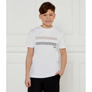 BOSS Kidswear T-shirt Regular Fit - Koszulki dla chłopców - miniaturka - grafika 1