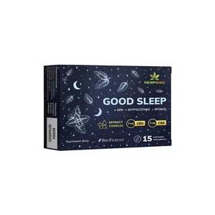 Kapsułki na sen Good Sleep - Suplementy naturalne - miniaturka - grafika 1