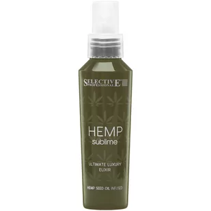 Elixir Selective professional Selective Hemp odżywczy z olejkiem konopi 100ml HEMP_Elixir - Olejki do ciała i włosów - miniaturka - grafika 1