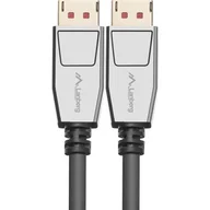 Kable komputerowe i do monitorów - LANBERG KABEL DISPLAYPORT M/M 20PIN V1.4 1.8M 8K CA-DPDP-20CU-0018-BK Zamów do 16:00 wysyłka kurierem tego samego dnia! - miniaturka - grafika 1