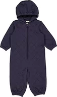 Spodnie i spodenki dla chłopców - Wheat Dziecięcy kombinezon termiczny, unisex, spodnie przeciwdeszczowe Harley, niebieski (Ink), 68/6m - miniaturka - grafika 1