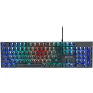 Klawiatury - MAD DOG GK910K Gateron Red Czarny - miniaturka - grafika 1