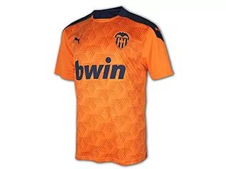 Koszulki męskie - PUMA PUMA Męska koszulka wyjazdowa Vcf Replika koszulki piłkarskiej Vibrant Orange-peacoat XL 931236 - grafika 1