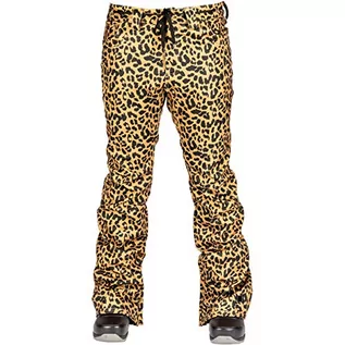 Spodnie damskie - L1 L1 Heartbreaker Twil´20 damskie spodnie snowboardowe, ciepłe, wąskie, rozciągliwe, 2 warstwowe, skinny Fit wielokolorowa Cheetah L 1201-873690 - grafika 1