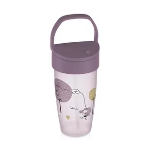 Canpol babies LOVI Kubek ze słomką ACTIVE 350ml 6O38EO 6O38EO SAM One size - Kubki dla dzieci - miniaturka - grafika 1