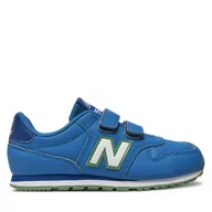 Buty dla chłopców - Sneakersy New Balance PV500FBI Niebieski - miniaturka - grafika 1